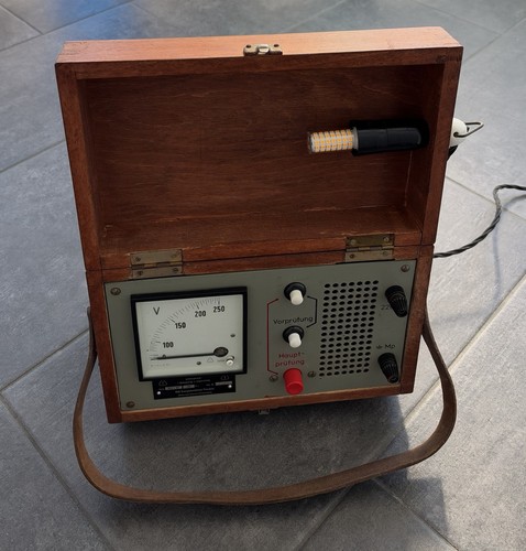 Vintage ddr schutzprüfer - vintage, ddr‑schutzprüfer