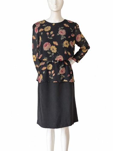 Vintage akris silk floral - akris,