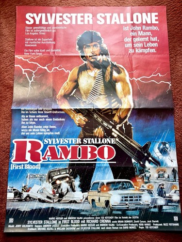 Rambo kinoplakat poster - rambo,