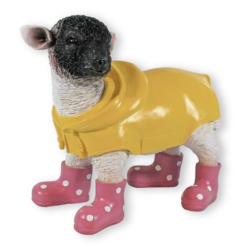 Gartenfigur schaf mit - gartenfigur,