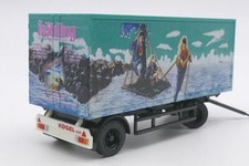 ALBEDO LKW Kögel 2-Achs Koffer-Anhänger Trailer Fröhling Airbrush BESCHREIBUNG