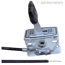 Gashebel Metallgehäuse Gaszug