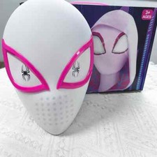 Gwen spiderman mask led light - mask,