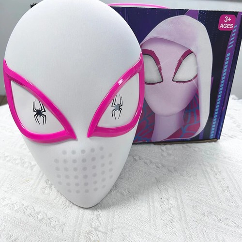 Gwen spiderman mask led light - led,