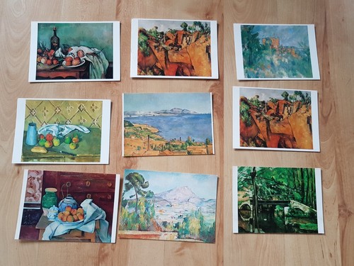 Postkarten set paul - 9, cézanne