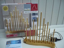 LED-Stimmungsleuchte, 15 Stäbe, gold, Deko, Fensterleuchte