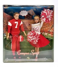 2008 Mattel L9649 Reproduction Campus Spirit: Cheerleader Barbie & Touchdown Ken