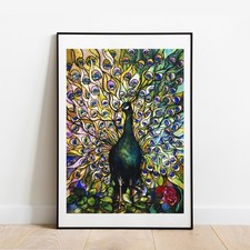 Kunstdruck Tiffany Peacock