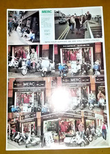 Merc London Advertising Booklet 1986 Mod Skinhead Oi! Psychobilly Ska Fred Perry
