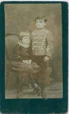 Cabinet Photo Boy in Hussars