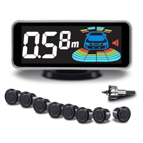 Lcd einparkhilfe schwarz - einparkhilfe, 8