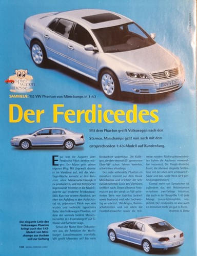 Volkswagen phaeton 1 43 - volkswagen,