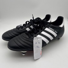 adidas World Cup SG Größe 43 Fussball Schuhe schwarz UK 8 1/2 Made in Germany