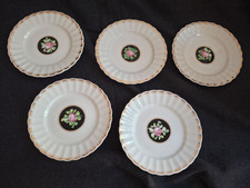 5 antike Porzellan Teller C.T. Tielsch Altwasser Adler Zepter Marke 1863 - 1895