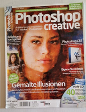 Zeitschrift Photoshop/ CD creative von 2010 , sehr guter Zustand