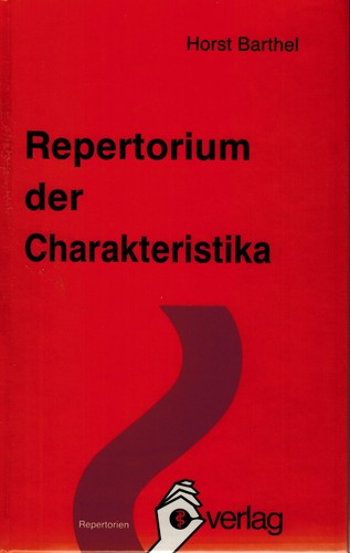 Barthel repertorium der - barthel:,