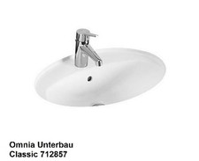 Villeroy&Boch Keramik Unterbau Waschtisch Omnia Classic 56x39 weiß 712857 Becken