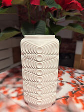 Vase Seltmann Weiden Porzellan Biscuit Wellenrelief  917 einzigartig selten