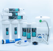 5 Stufen Umkehrosmose Anlage Osmose Tank Membran Wasserfilter 100GPD Filter Hahn