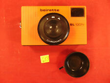 Beirette SL100 N Carl Zeiss Jena Fotokamera Orange Beirette Sucherkamera Chromar