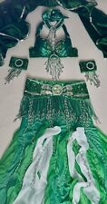 Bauchtanz Smaragd Kostüm 