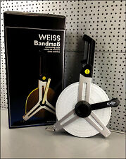 WEISS Glasfaser Bandmaß 50 m