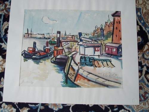 Aquarell original unikat - aquarell,