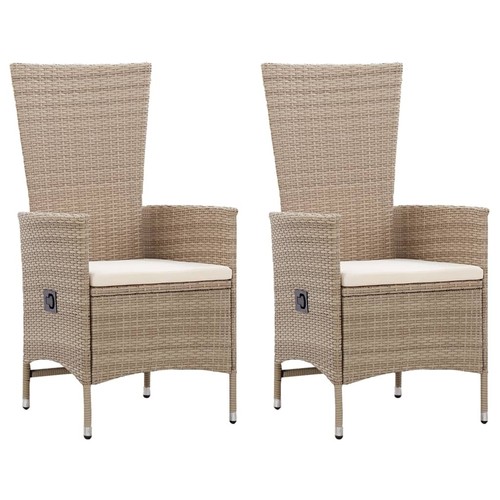 Stk gartenstuhl poly rattan - 2, stk.