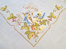 Vintage Tischdecke mit