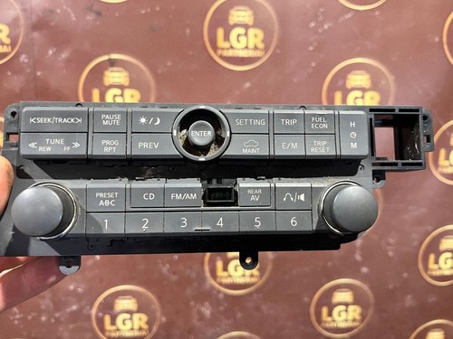 Nissan quest 2005 radio - nissan,