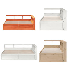 Massivholzbett Singlebett