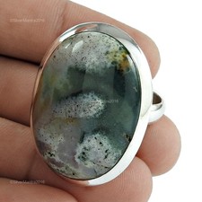 Sterlingsilber Oval Jaspis