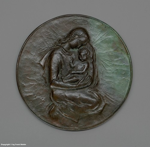 Plakette bzw relief - plakette, aus