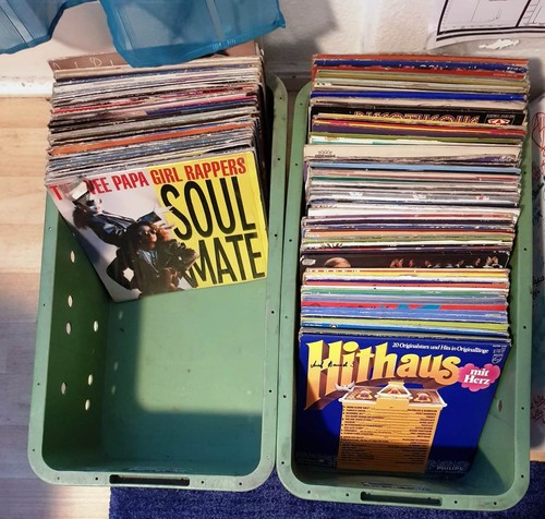 Große vinylsammlung mehr als - große, (mehr