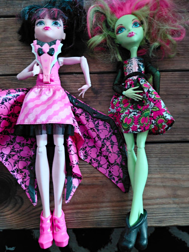 Monster high modepuppen - monster,