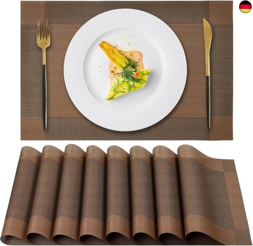 8er set tischsets - 8er, abwaschbar