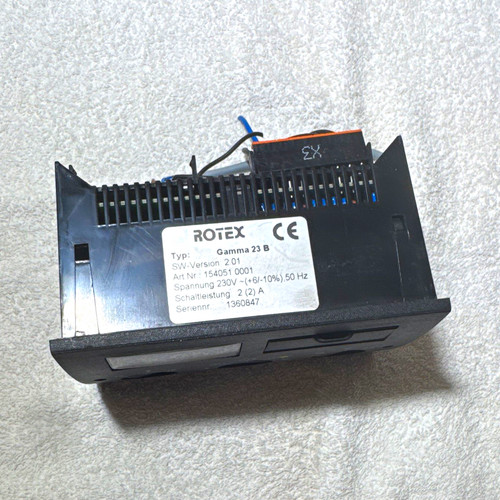 Rotex gamma unit regler - gamma, unit-regler