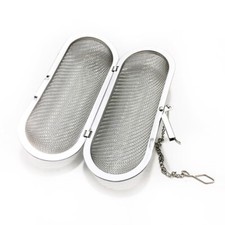 Gewürzsieb oval edelstahl - gewürzsieb,