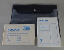 Bordmappe + Betriebsanleitung / Handbuch Hercules Sachs Mofa M4 / M5 / P3 / HR 2