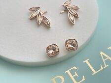 Pierre Lang Ohrringe rosé Gold Zirkonia 4 - tlg. w. neu