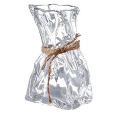 Vase, Modisch, Glasvase, Handgefertigt, Glasboden, Einzelvase, Blumenvase, 8263