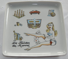 Zier - Schale " Die Freuden