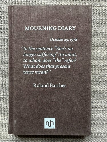 Mourning diary roland - diary,