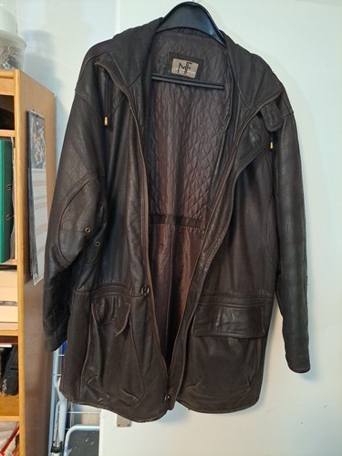 Lederjacke 54 kaum - gr.,