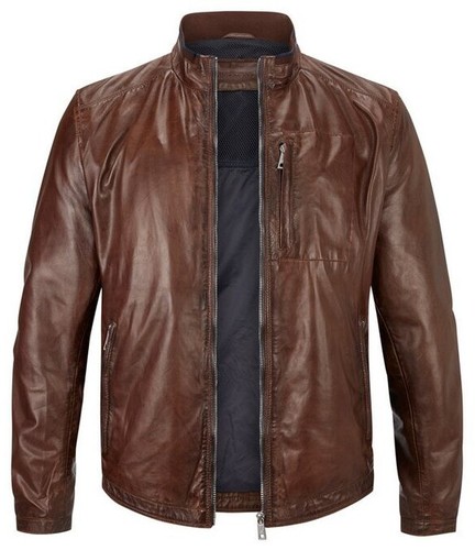 Milestone lederjacke herren - lederjacke,