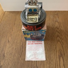 Roboter Maschinenbank mechanisches Aufziehspielzeug Nr. 558 Originalverpackt
