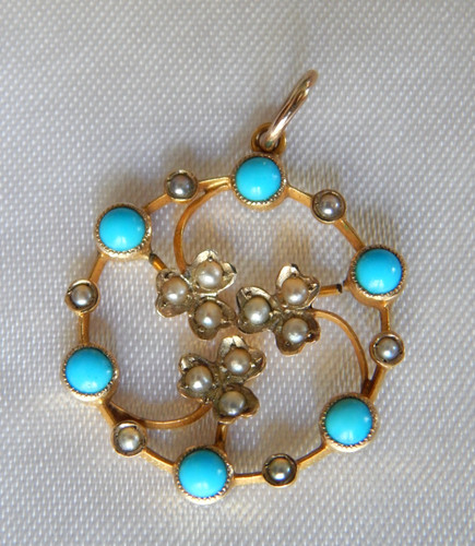 Unikat edwardian anhänger aus - unikat,