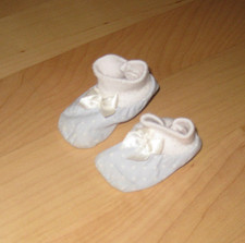  Puppenschuhe  Babyschuhe für ca. 40 - 44 cm lange Puppe 