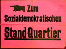 Wahlplakat „Zum