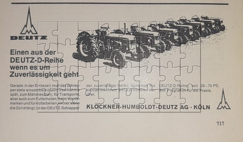 Werbeanzeige 1966 klöckner - 1966,